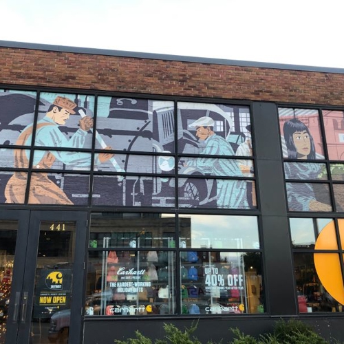 Carhartt Window Graphics